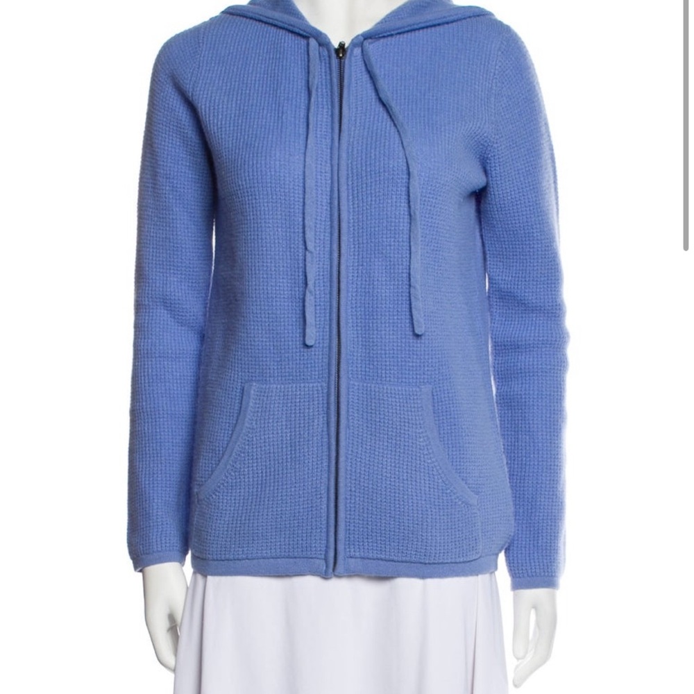 Blue Women's Hooded Sweater